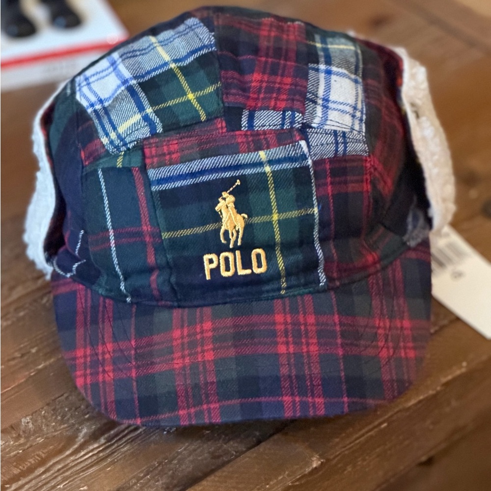 Polo by Ralph Lauren Multicolor Plaid Hat
